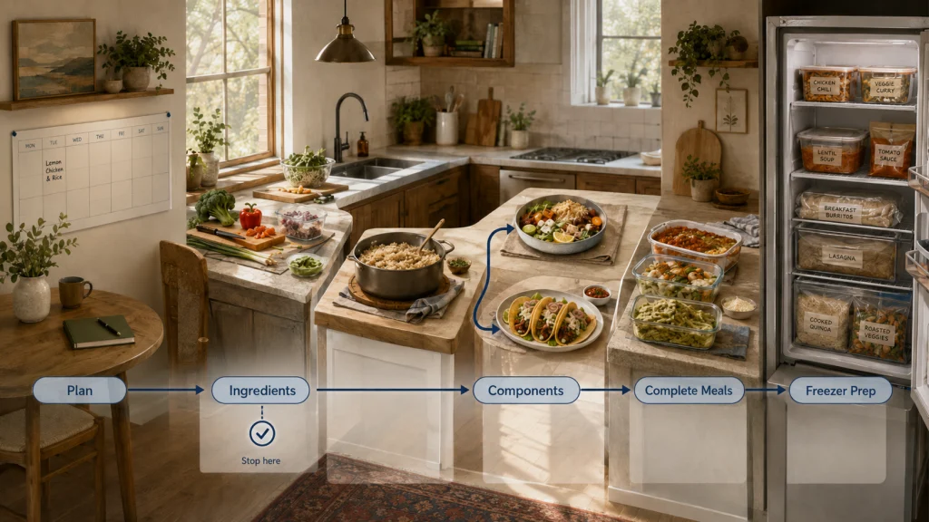 Meal Prep Level Ladder