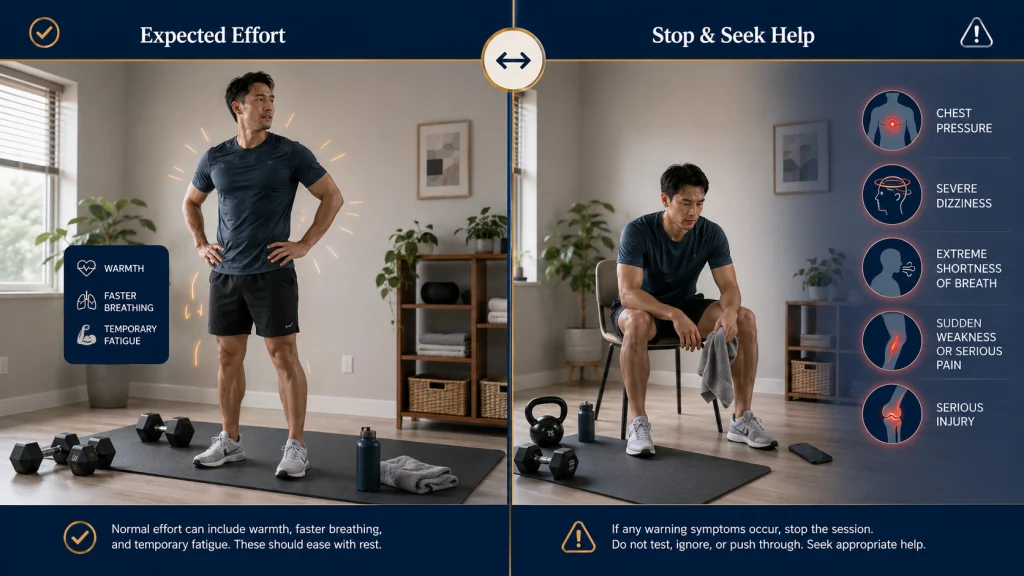 Safe Home Workout Boundary