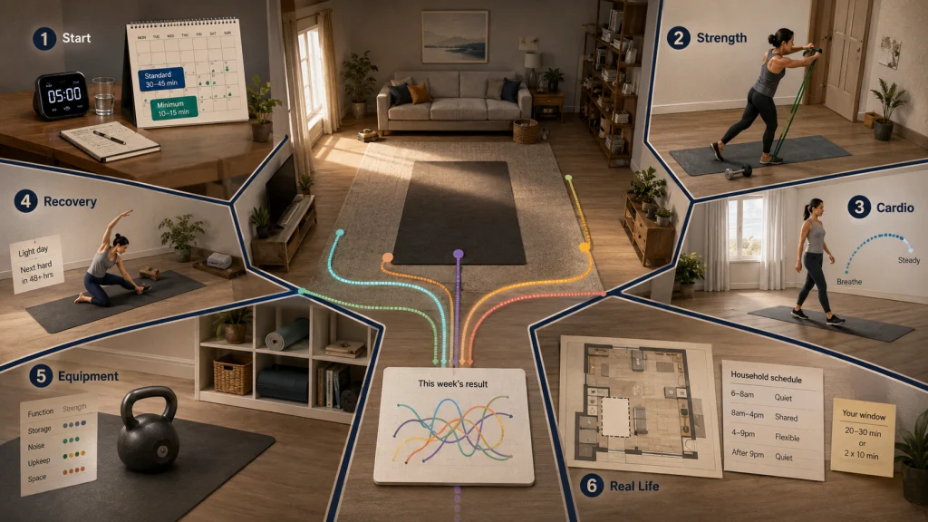 Six Routes Through Home Exercise