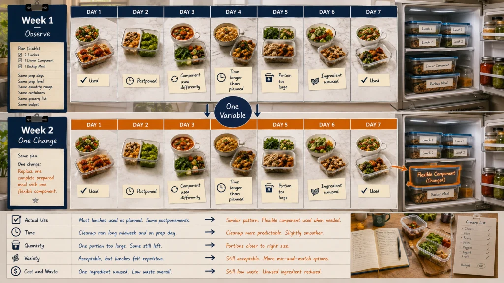 Two Week Meal Prep Test