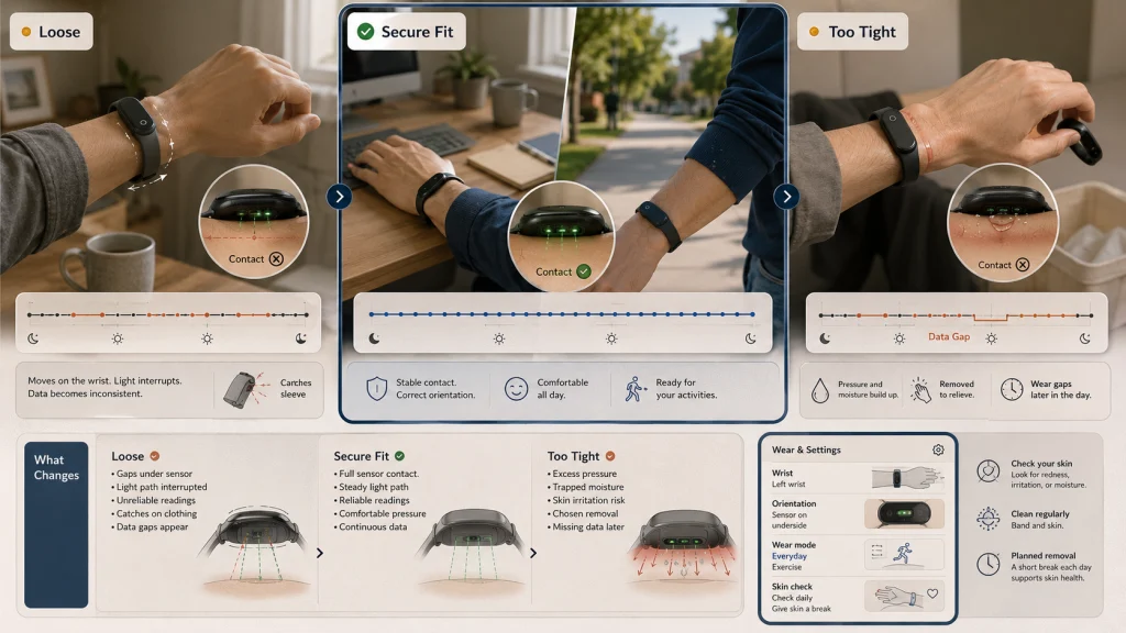 Wear Fit and Data Continuity