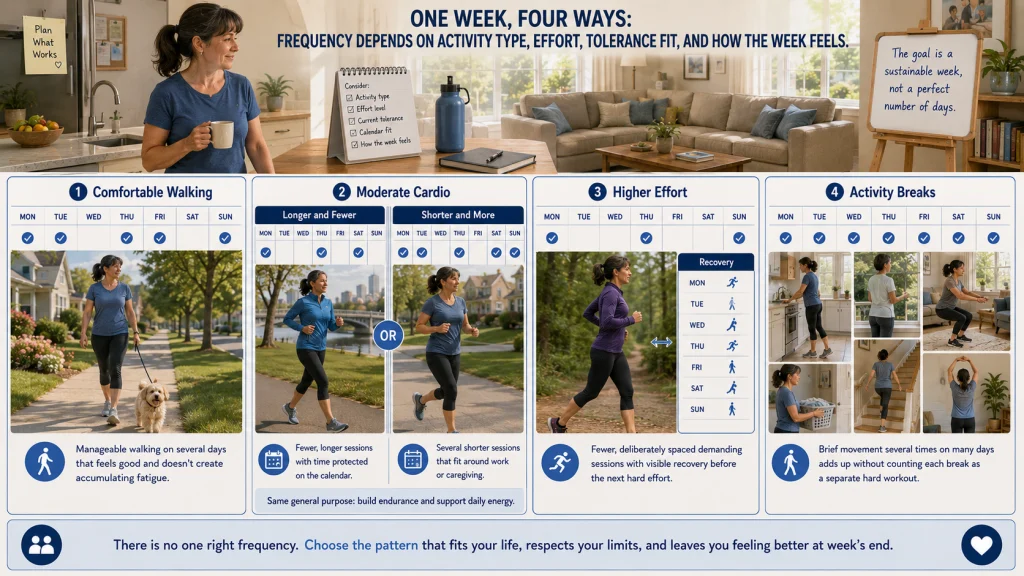 Aerobic Activity Frequency Patterns