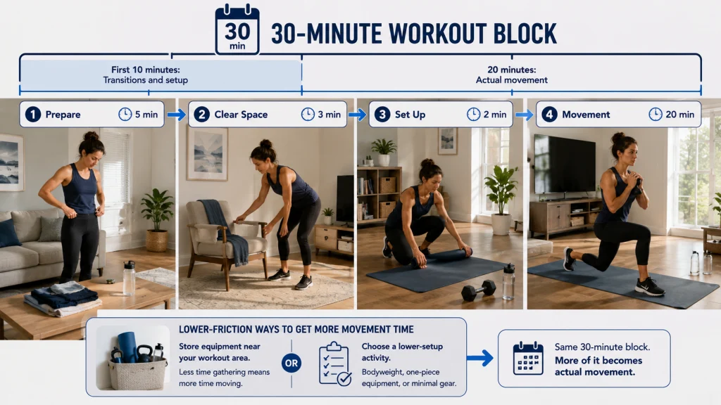 Calendar Block Versus Movement Time