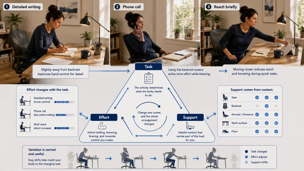Effort Support Task Triangle