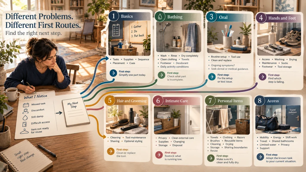 Eight Personal Care Routes