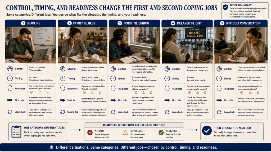 Five Coping Scenarios