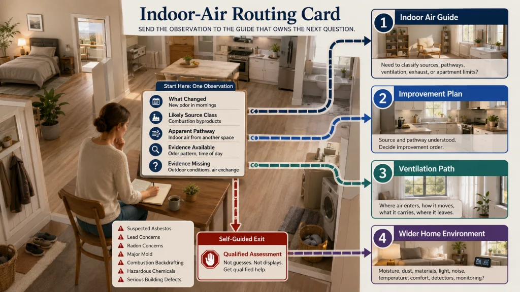 Four Indoor Air Decision Routes