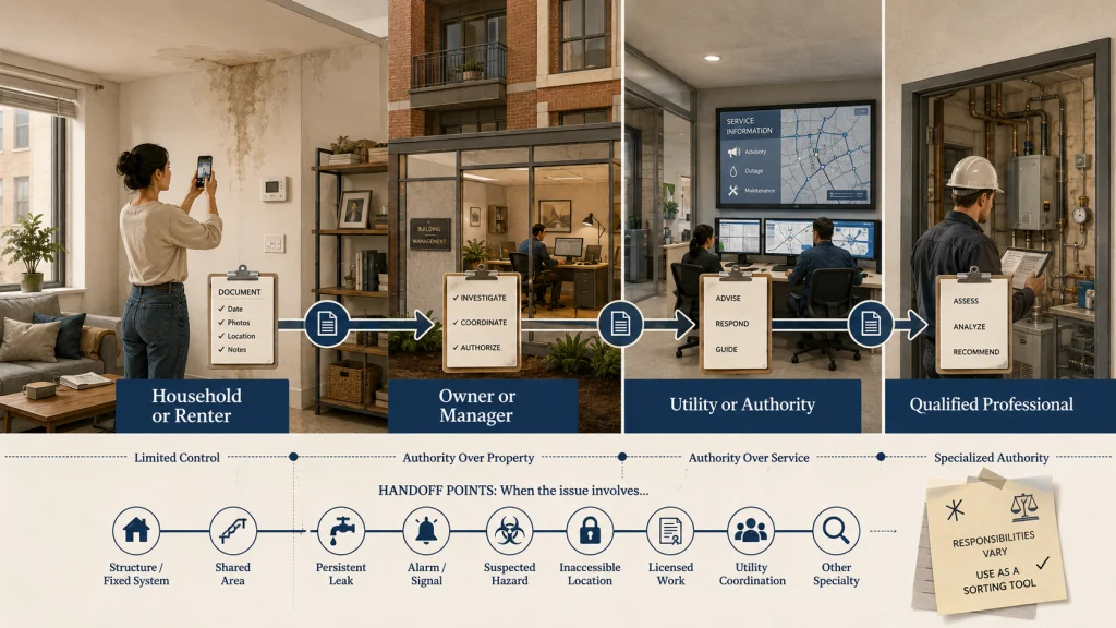 Home Environment Responsibility Map
