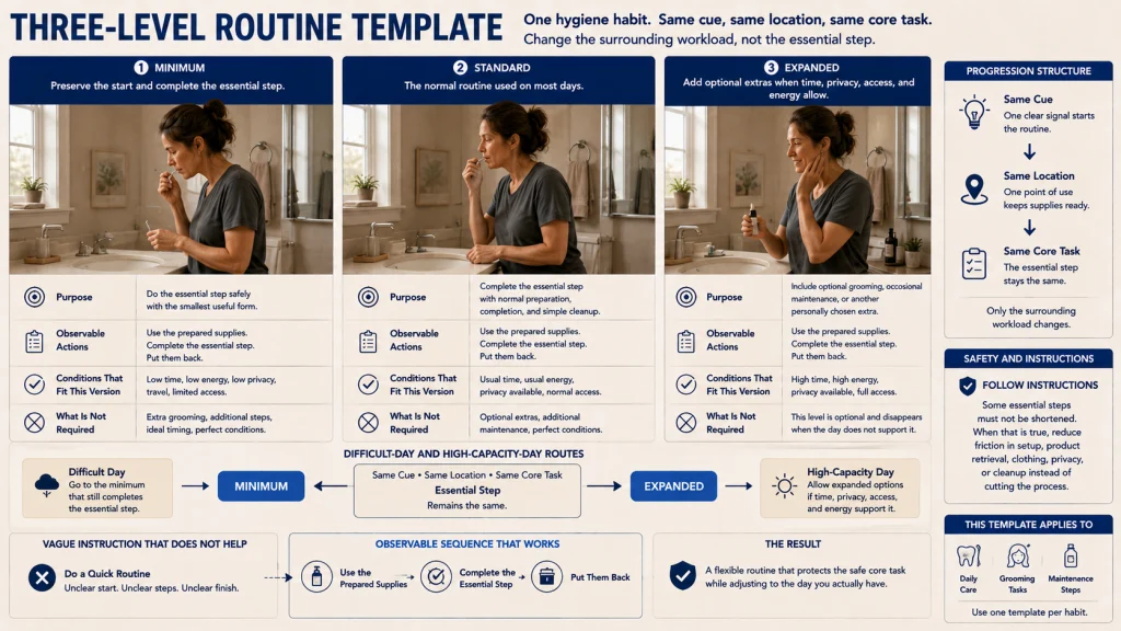 Minimum Standard and Expanded Hygiene Habit