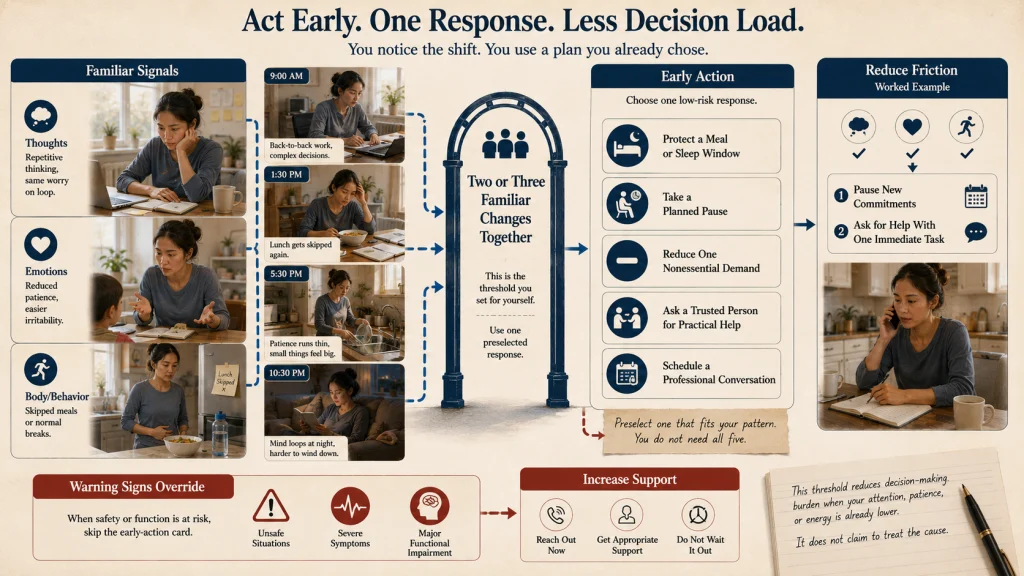 Personal Early Warning Threshold