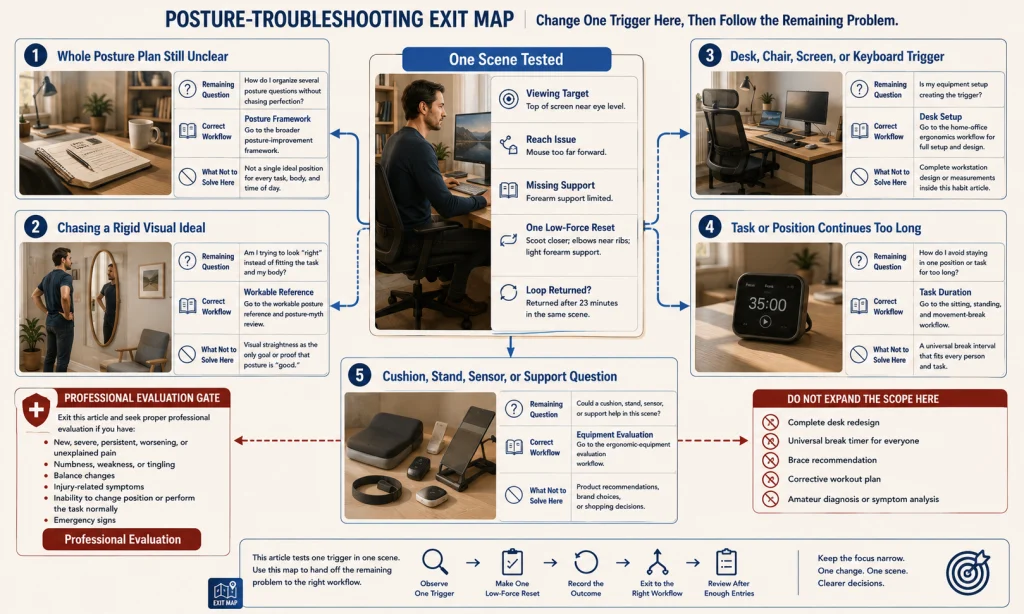Posture Troubleshooting Next Step Routing Card
