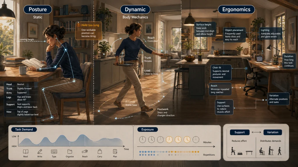Posture vs Ergonomics System