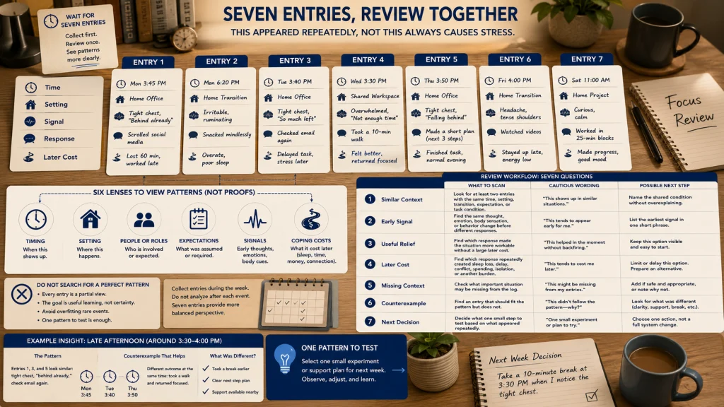 Seven Entry Stress Journal Review