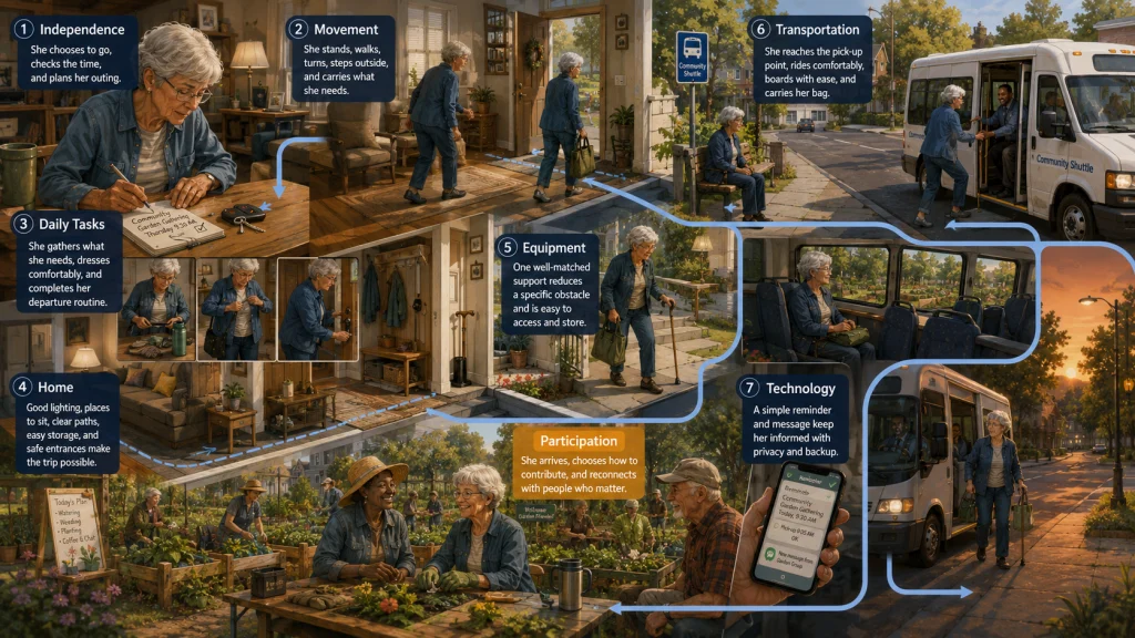 Seven Healthy Aging Domains