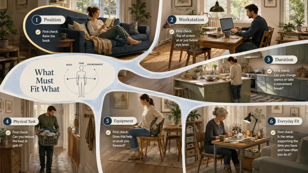 Six Everyday Ergonomic Routes