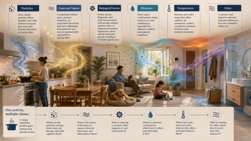Six Indoor Air Classes