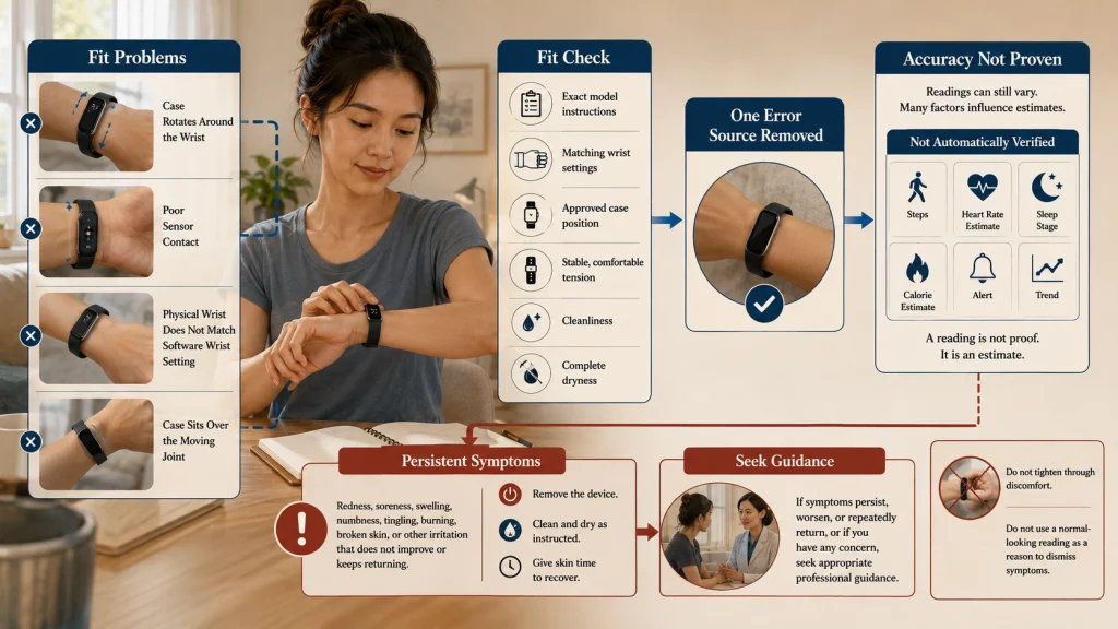 Skin Symptoms and Accuracy Limits