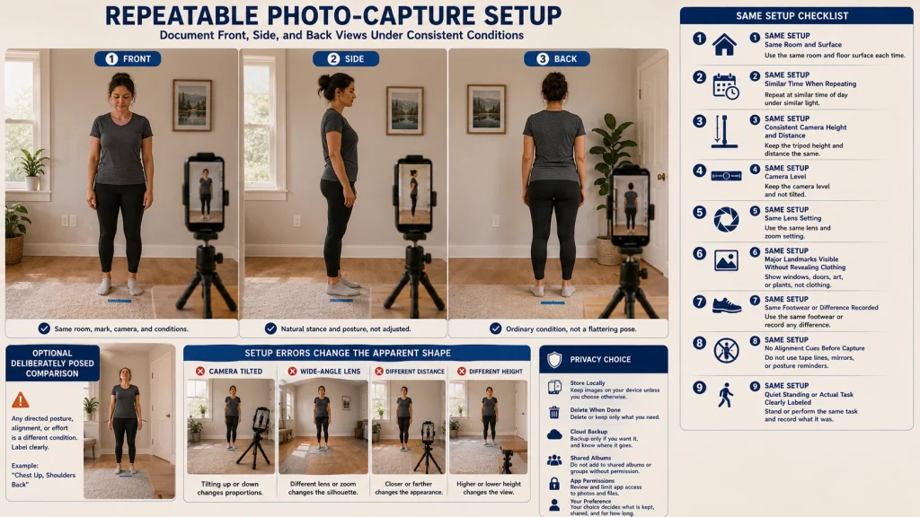 Standardized Posture Photo Checklist