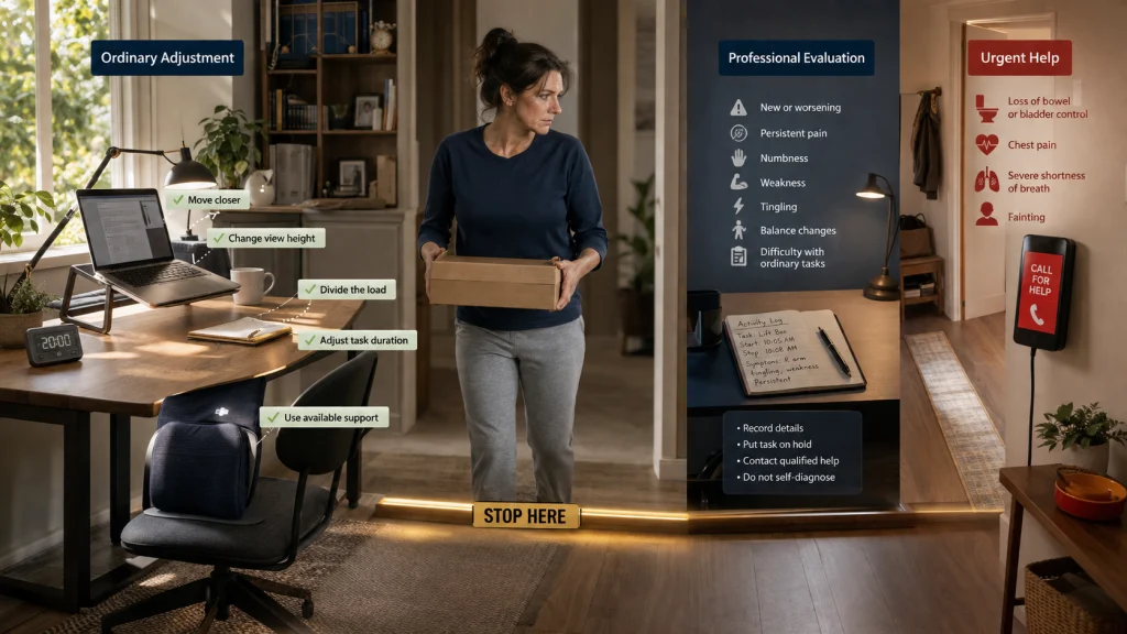 When Ergonomic Adjustment Is Not Enough