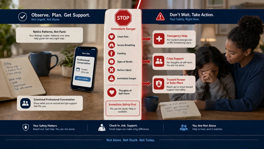 When Safety Requires Urgent Support