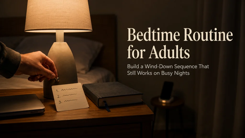 Bedtime Routine For Adults