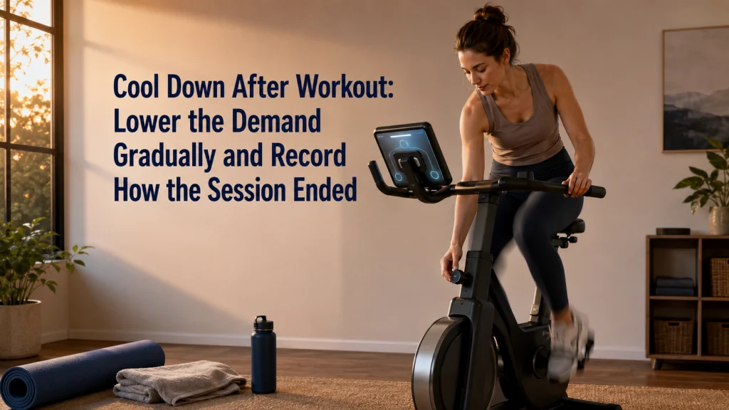 Cool Down After Workout
