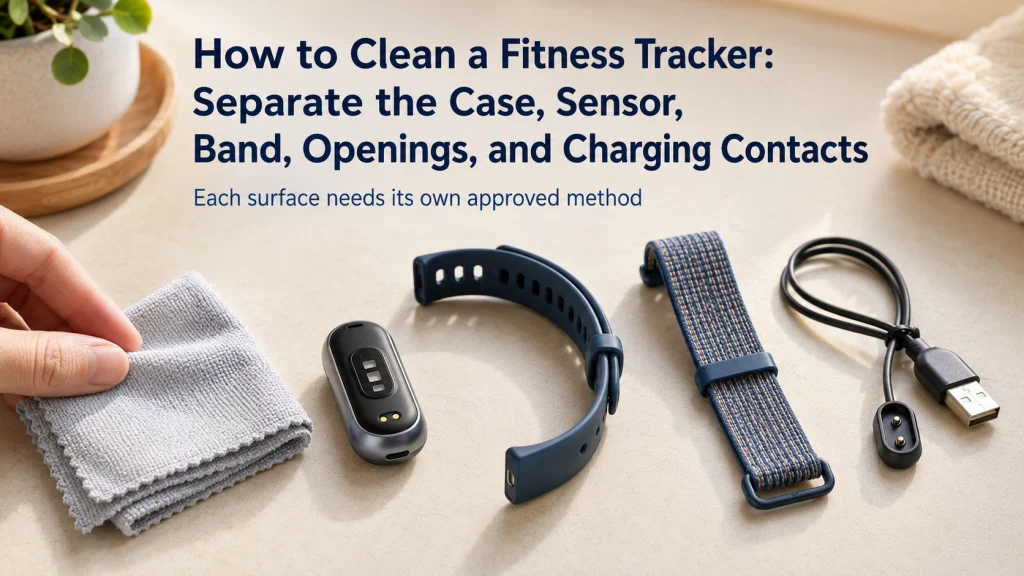 How To Clean A Fitness Tracker