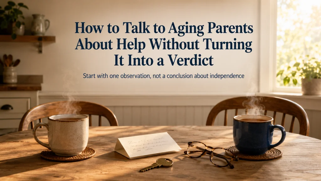 How To Talk To Aging Parents About Help