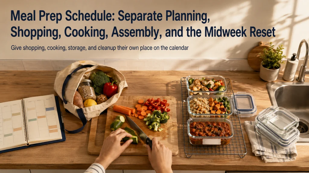 Meal Prep Schedule
