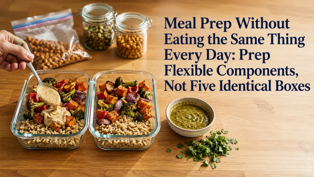 Meal Prep Without Eating The Same Thing Every Day