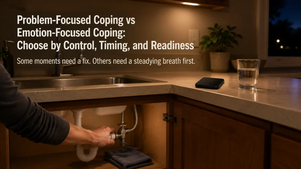 Problem Focused Coping Vs Emotion Focused Coping