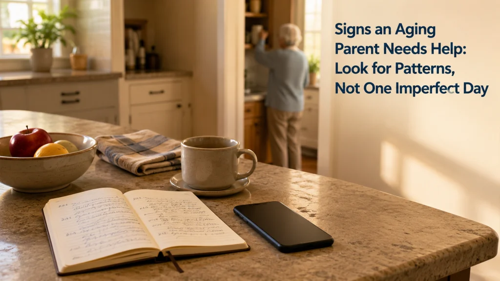 Signs Aging Parent Needs Help