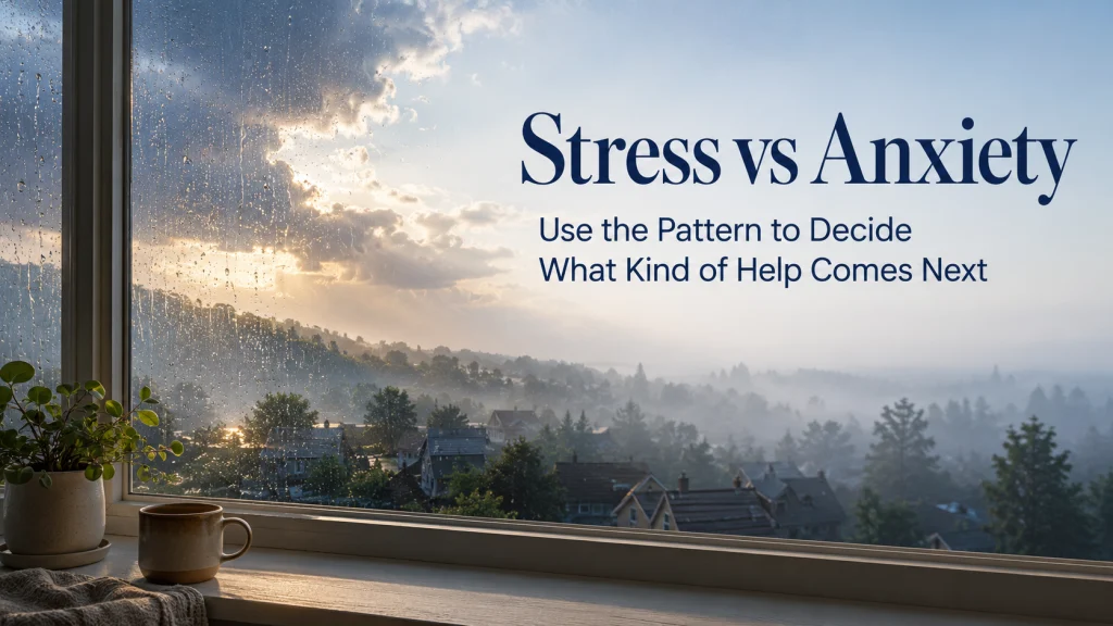 Stress Vs Anxiety