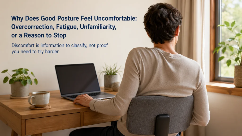 Why Does Good Posture Feel Uncomfortable