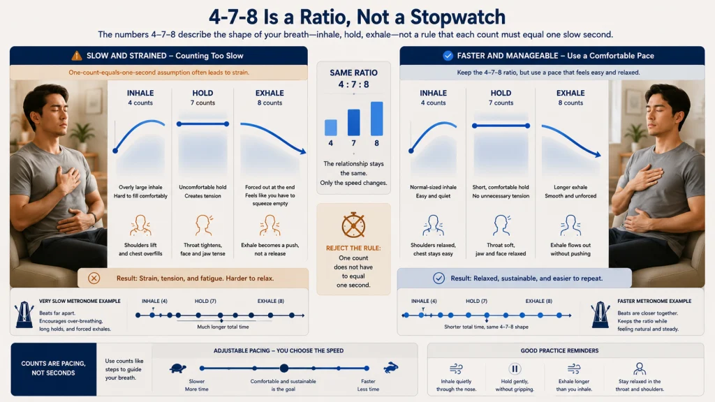 4-7-8 Ratio vs Clock Seconds
