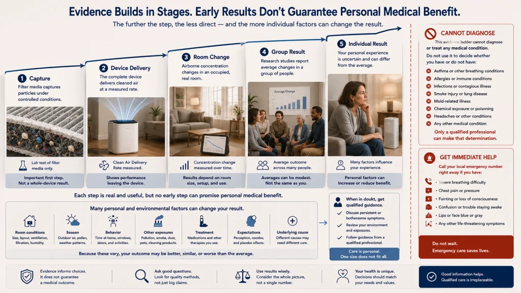 Air Purifier Evidence Ladder