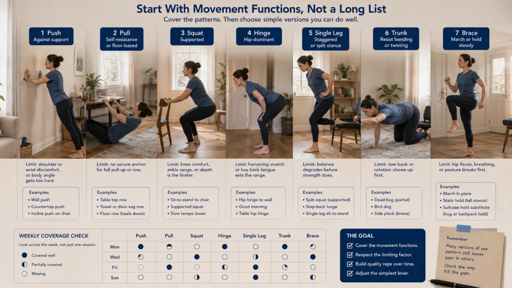 Bodyweight Movement Function Map