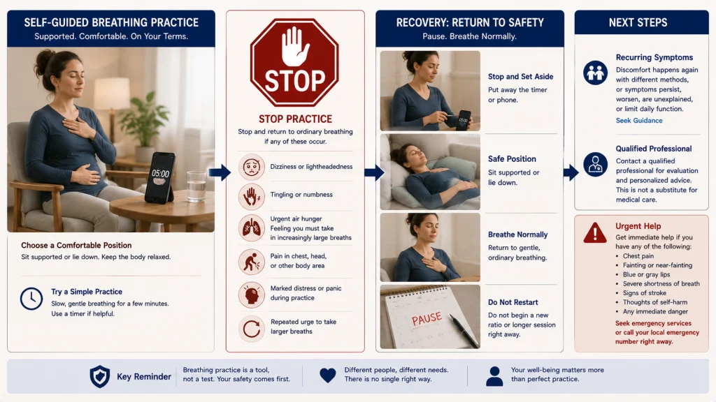 Breathing Practice Red Flag Boundary