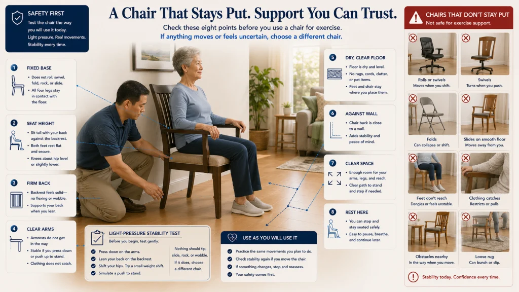 Chair Exercise Safety Check