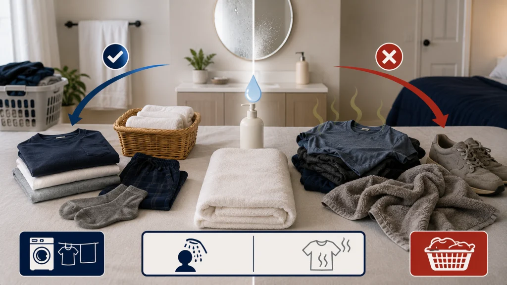 Clean Skin vs Retained Fabric Odor
