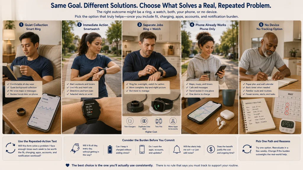 Five Smart Ring and Watch Scenarios