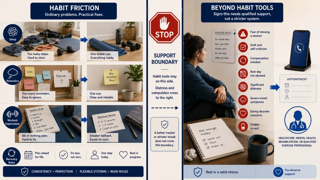 Habit Friction vs Clinical Barrier
