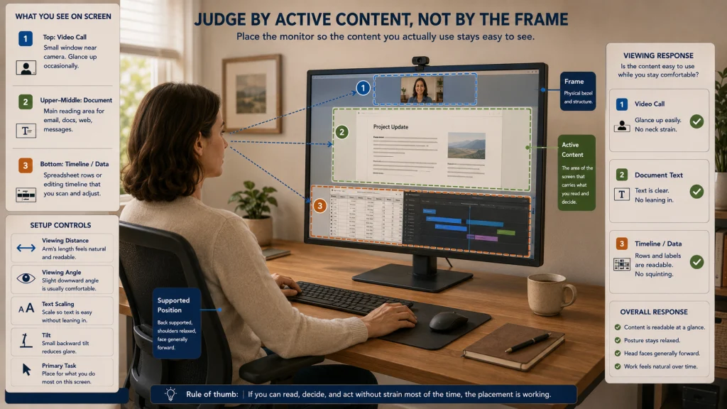 Monitor Content Area vs Frame