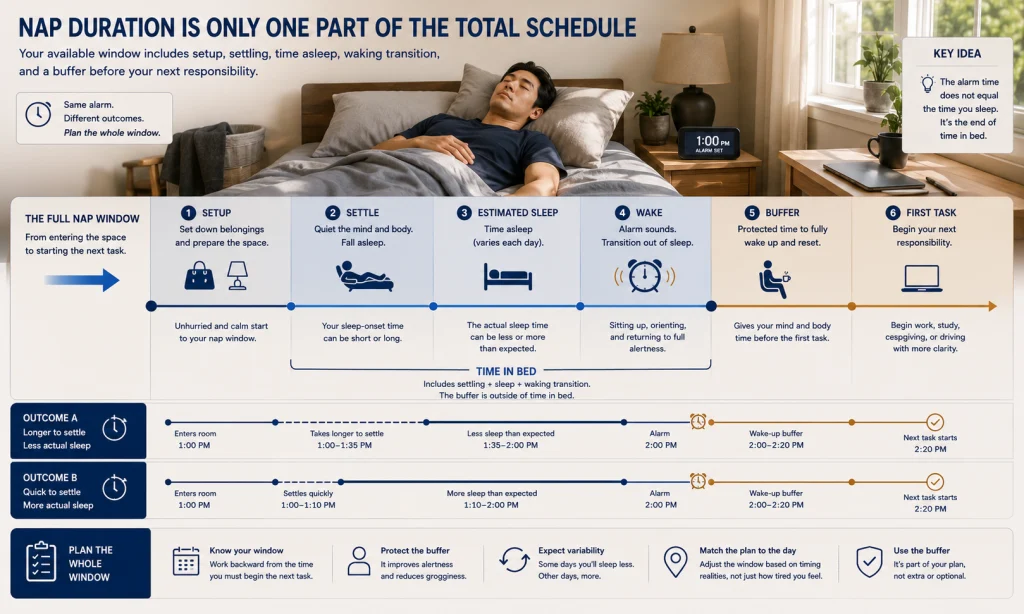 Nap Window Time Components