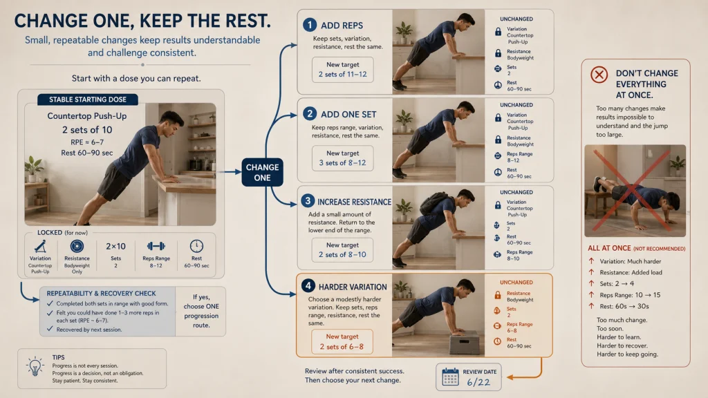 One Variable Strength Progression