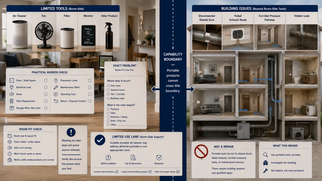 Portable Product Limits in Apartments