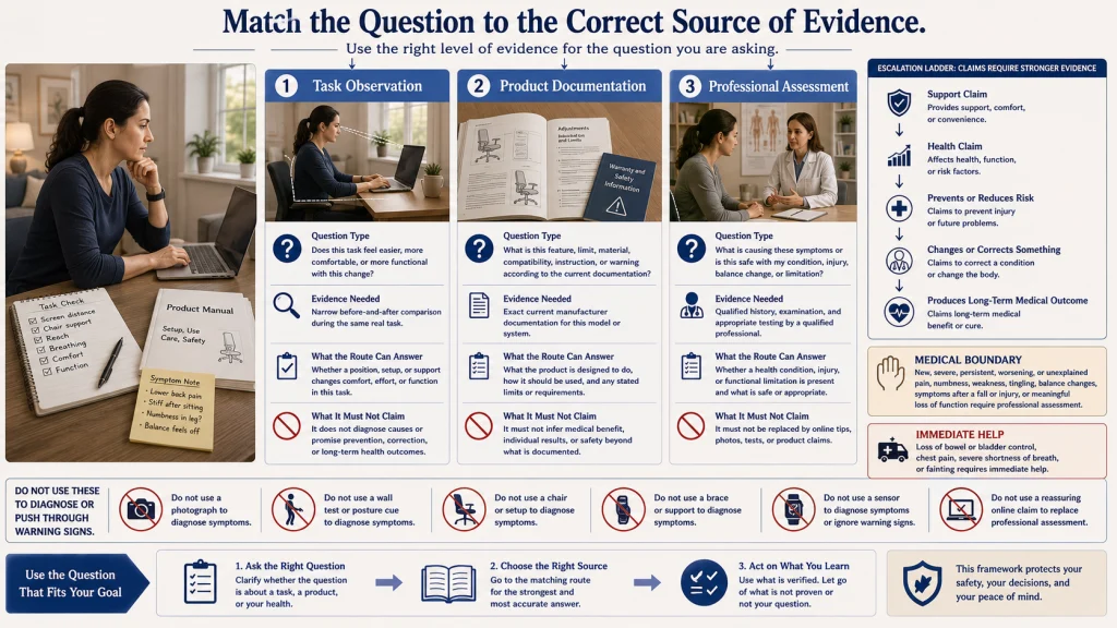 Posture Claim Documentation and Medical Boundary