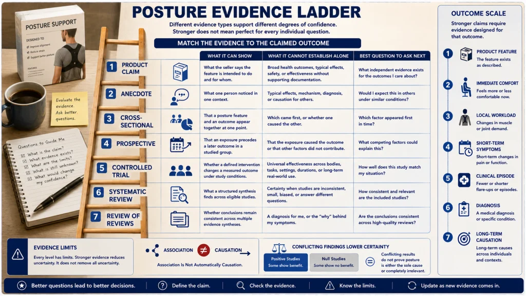 Posture Evidence Ladder