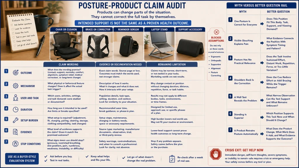 Posture Product Claim Audit
