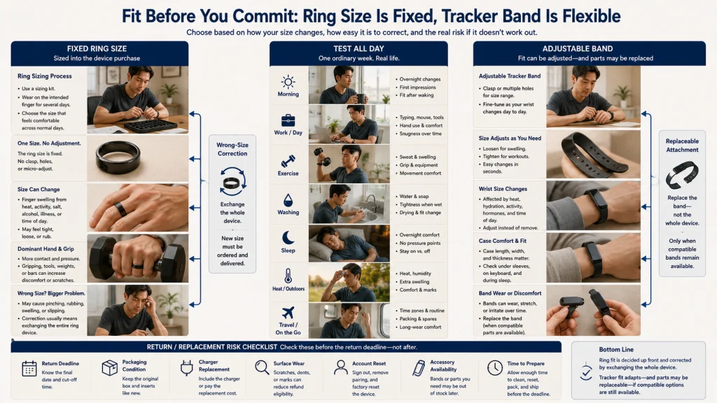Ring vs Band Fit and Replacement Risk